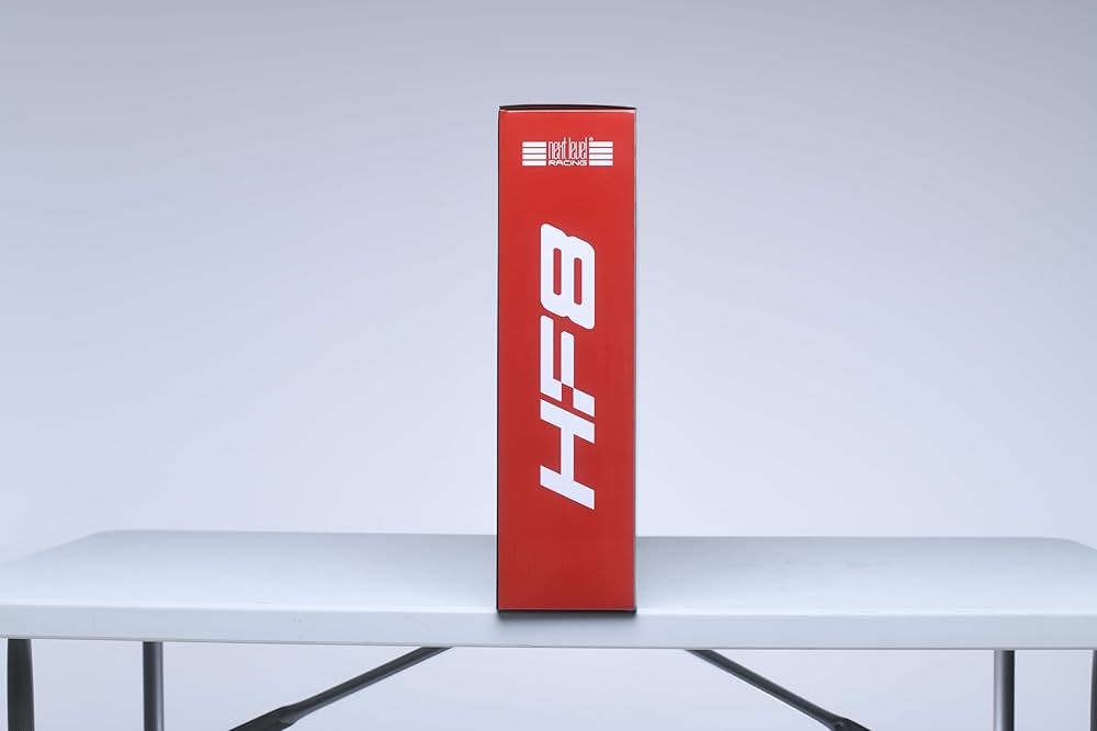 UK　HF8.HF8BWセット Next Level Racing HF8 - Haptic Feedback Gaming Pad (NLR-G001